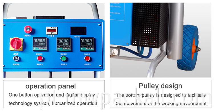 Modelo quente e quente Hidráulico Poly Uretano Isolate Foam Spray Machine Preço